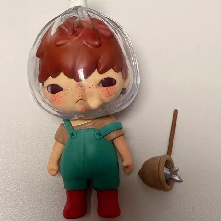 [BUNJANG] Hirono Rascalizer Series - Fish in a Net Plush Doll / 히로노 장난꾸러기 시리즈 - 그물 속 물고기 인형