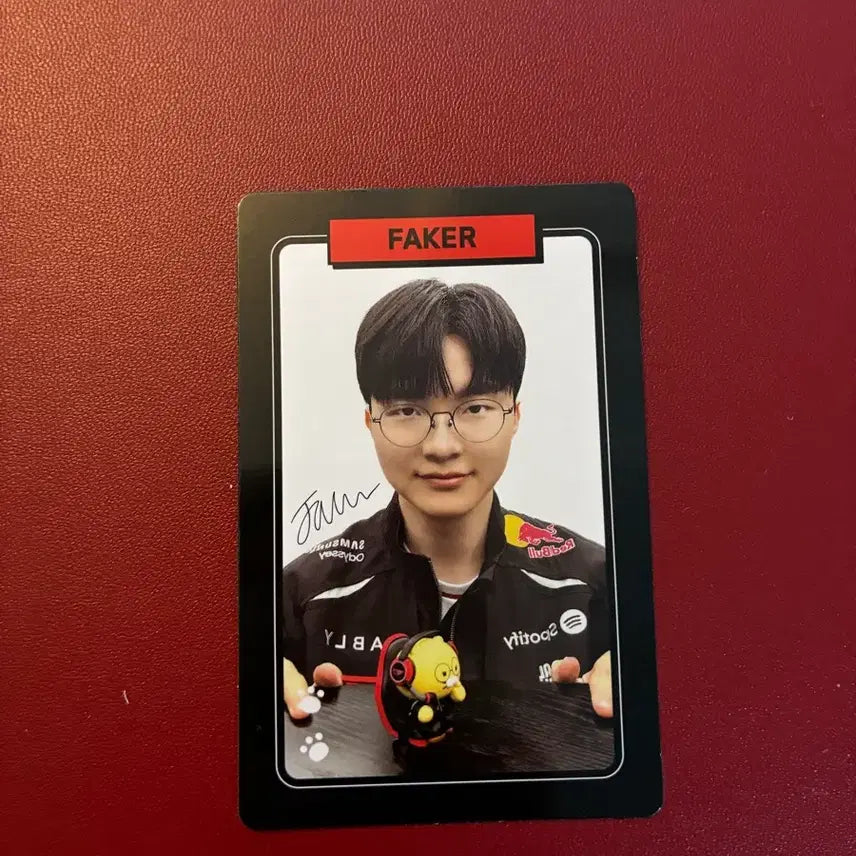 [BUNJANG] T1 Faker Chunsik Photocard / 티원 페이커 춘식이 포토카드