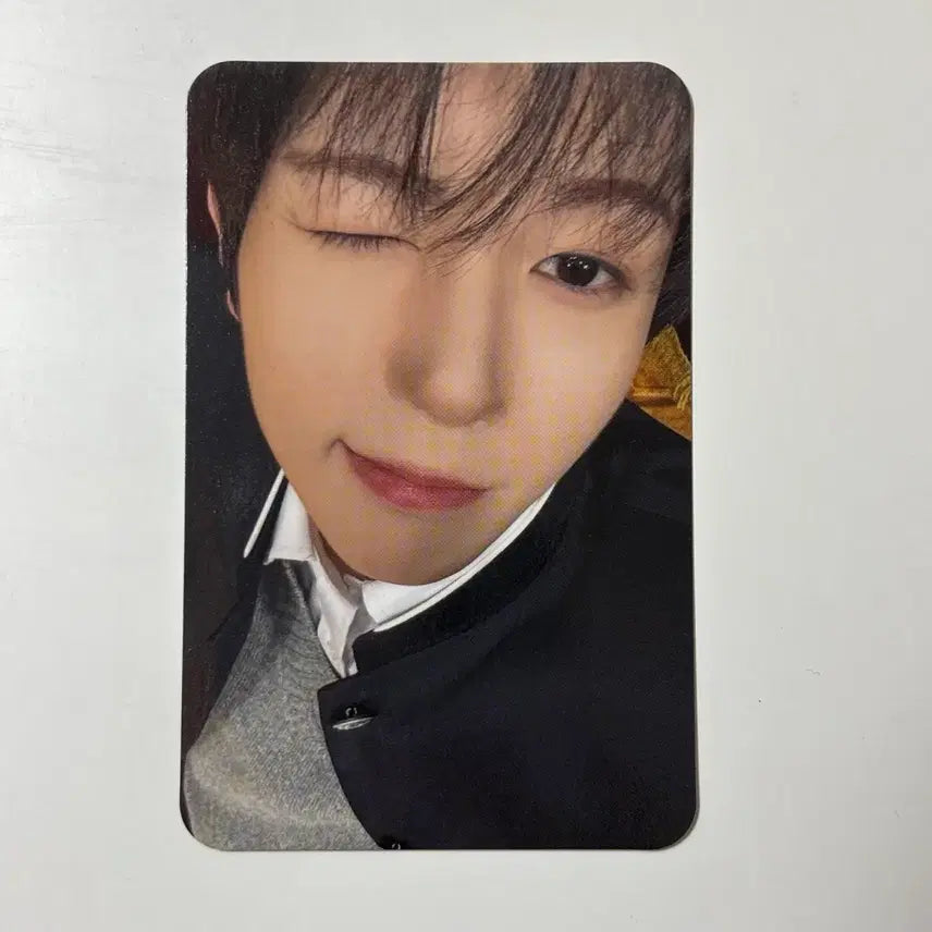 [BUNJANG] NCT WISH Yo! 2024 Dingo Music Photocard Ryō Gakuran Version / 엔시티위시 요이돈 보밋걸 개인반 료 포카