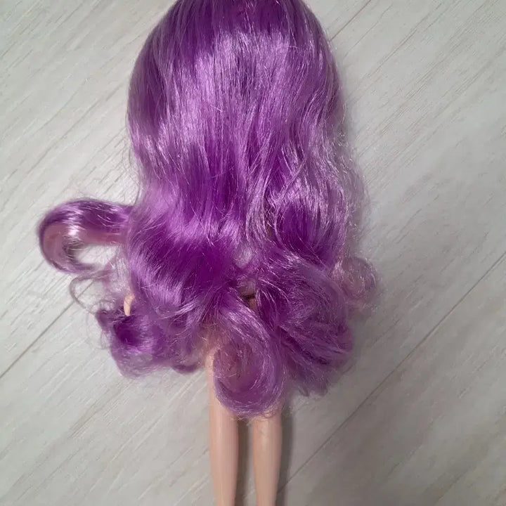 [BUNJANG] One&amp;One Purple Long Hair Doll / 원앤원 체리 보라색 롱 헤어 인형