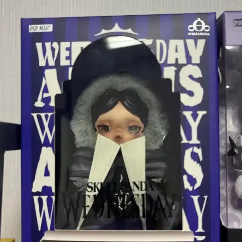 [BUNJANG] Pop Mart Skullpanda Wednesday Unsealed / 팝마트 스컬판다 웬즈데이 미개봉
