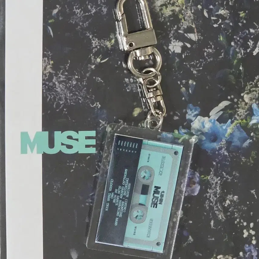 [BUNJANG] BTS Jimin MUSE Pop-up Store Keychain &amp; Poster Set / BTS 지민 MUSE 뮤즈 팝업 키링 포스터 (마그넷 X)