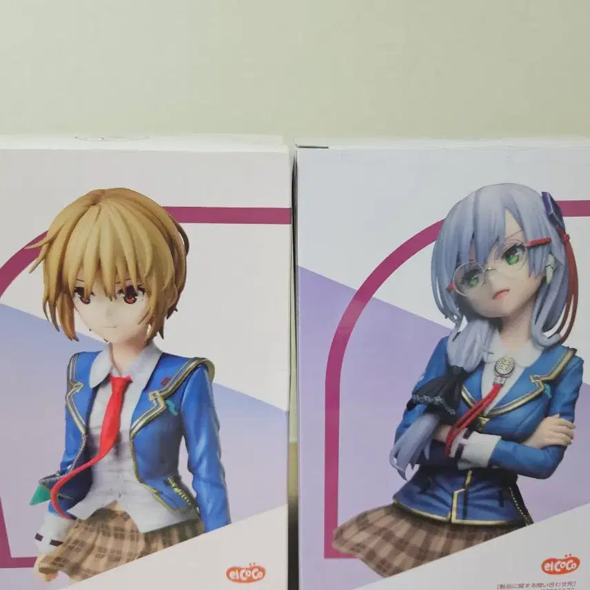 [BUNJANG] Heaven Burns Red Izumi Yuki &amp; School Mizuki Figure Set (Sealed) / 헤븐 번즈 레드 )이즈미 유키 피규어 / 스쿨 미즈키 피규어