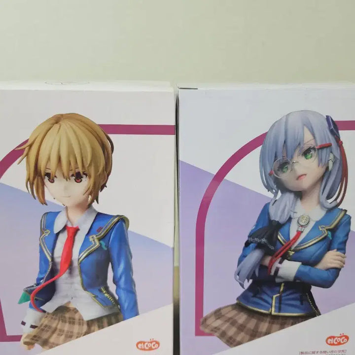 [BUNJANG] Heaven Burns Red Izumi Yuki &amp; School Mizuki Figure Set (Sealed) / 헤븐 번즈 레드 )이즈미 유키 피규어 / 스쿨 미즈키 피규어