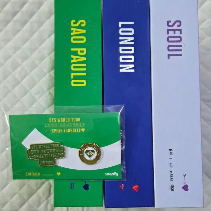 [BUNJANG] BTS Love Yourself Speak Yourself The Final DVD Bundle Set / BTS 방탄 럽셀 LOVE YOURSELF DVD 스픽 SPEAK YOURDELF(THE FINAL) 스파