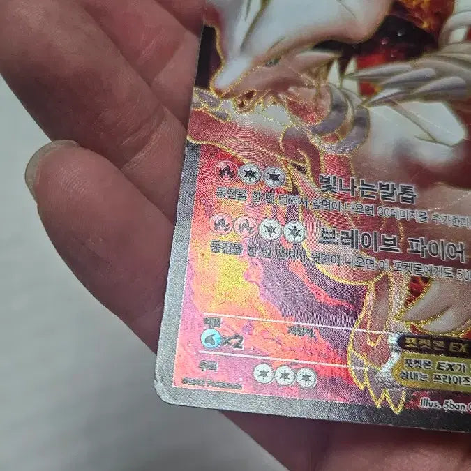 [BUNJANG] Pokemon Card Reshiram EX BW Ancient Pack Card / 포켓몬카드 고대팩 레시라무 EX BW 카드 팝니다