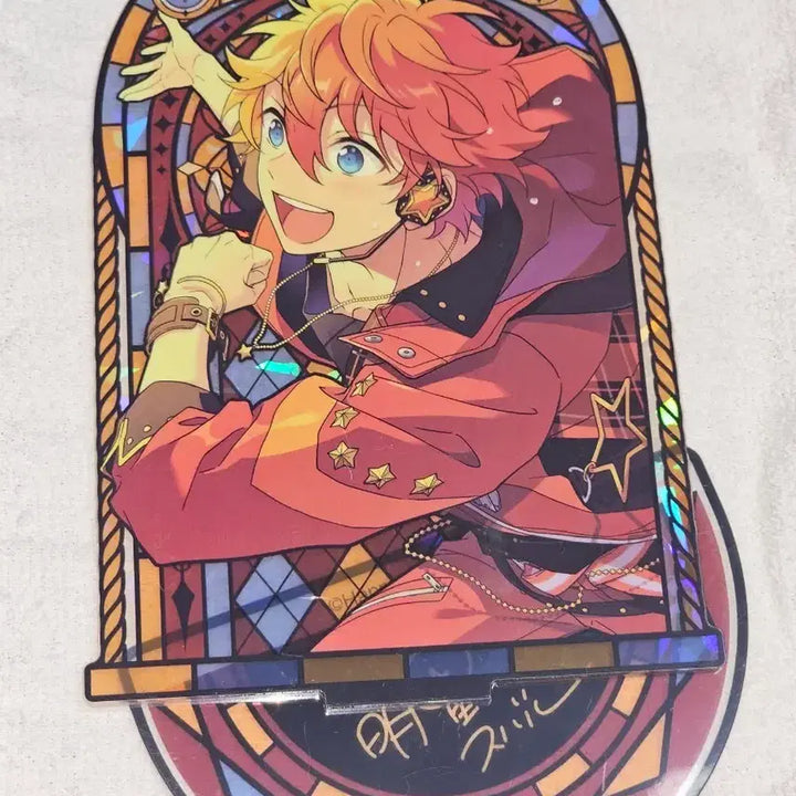 [BUNJANG] Ensemble Stars! Subaru Akehoshi Stained Glass Acrylic Stand / 앙스타 스테인드 글라스 아크릴 스탠드 스바루와 라이브티켓