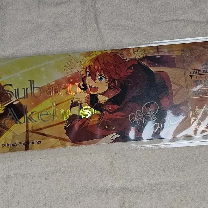 [BUNJANG] Ensemble Stars! Subaru Akehoshi Stained Glass Acrylic Stand / 앙스타 스테인드 글라스 아크릴 스탠드 스바루와 라이브티켓