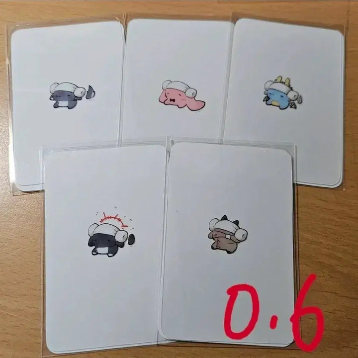 [BUNJANG] GyeDamGeulCheun Transparent Photocard Bundle Set / 괴담출근 투명 포카 일괄 양도