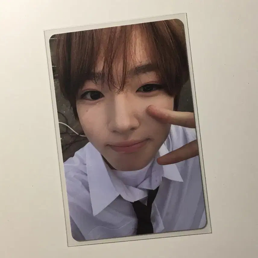 [BUNJANG] NCT WISH Color First Press Limited Edition School Uniform Sakuya Photocard / 엔시티위시 컬러 초회한정반 교복 사쿠야