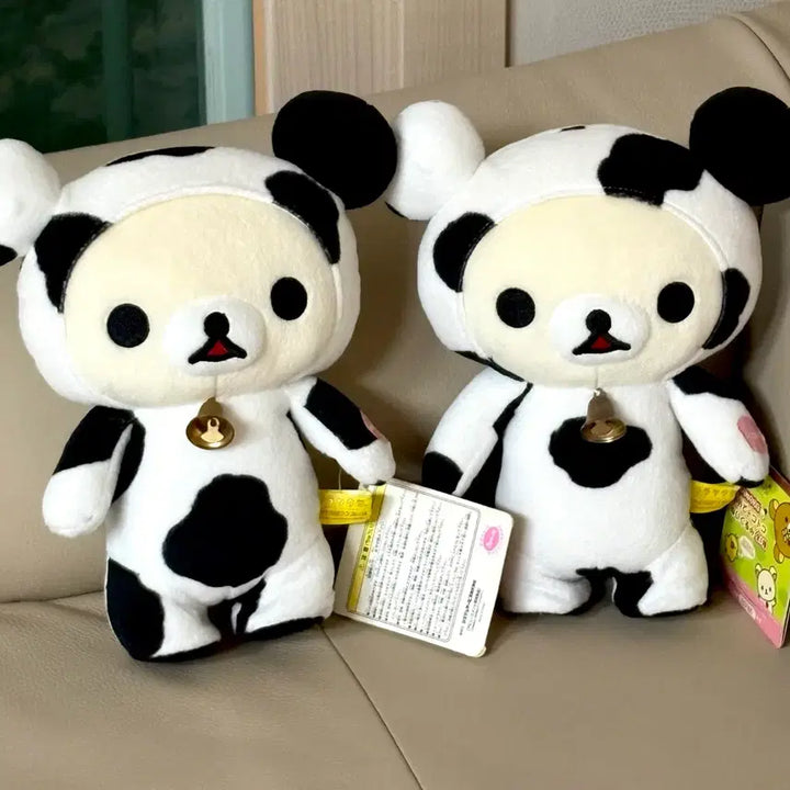 [BUNJANG] San-X Rilakkuma Cow Plush / 고전 산엑스 젖소 코리락쿠마