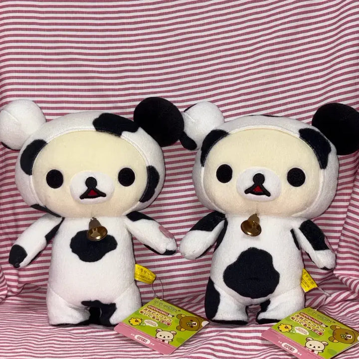 [BUNJANG] San-X Rilakkuma Cow Plush / 고전 산엑스 젖소 코리락쿠마