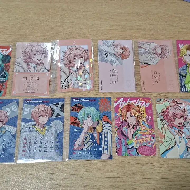 [BUNJANG] Paradox Live Bundle Set - Miyama Kei, Rokuta, Mikobashi Kenta, Hikage Toma / 파라라이 팝업 및 그외 일괄 양도