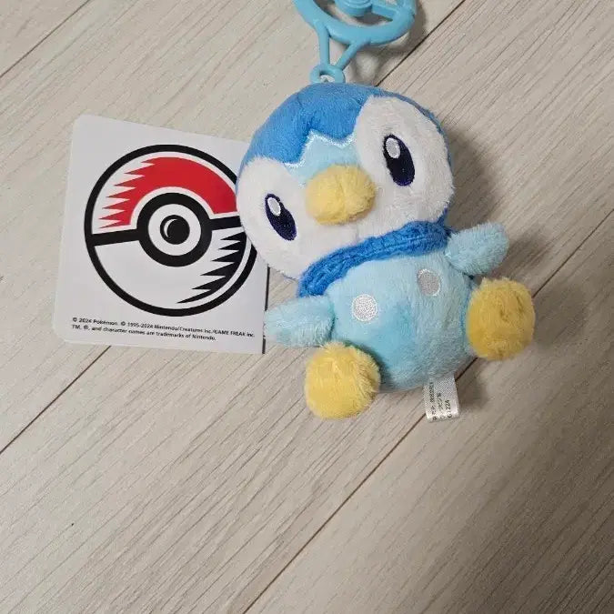 [BUNJANG] Pokemon Piplup Carabiner Mascot Plush / 포켓몬스터 팽도리 카라비너 마스코트