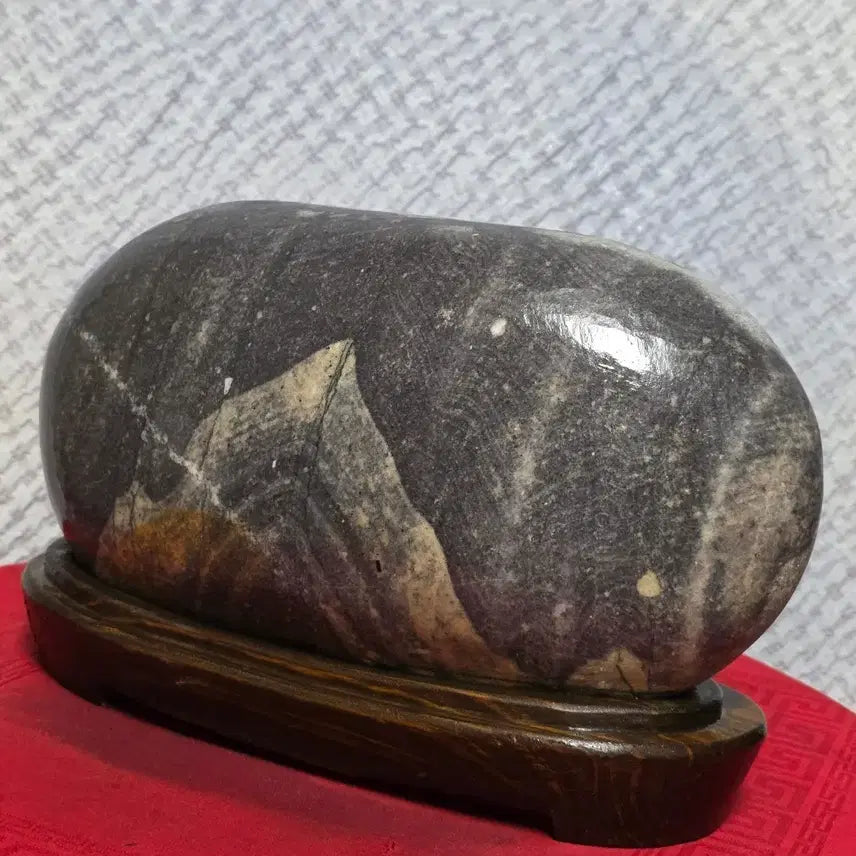 [BUNJANG] Namhae Stone K2 Landscape Pattern Stone / 남해해석 / K2 산경 문양석
