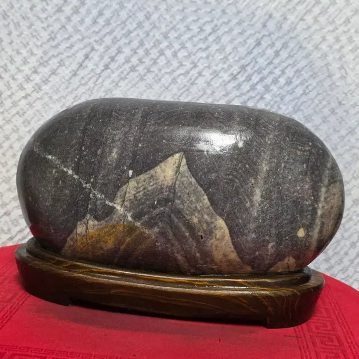 [BUNJANG] Namhae Stone K2 Landscape Pattern Stone / 남해해석 / K2 산경 문양석