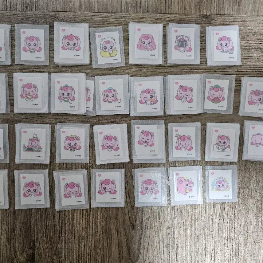 [BUNJANG] Tini Ping Jelly Ping Tti-bu Ssil Sticker / 티니핑젤리핑 띠부씰판매