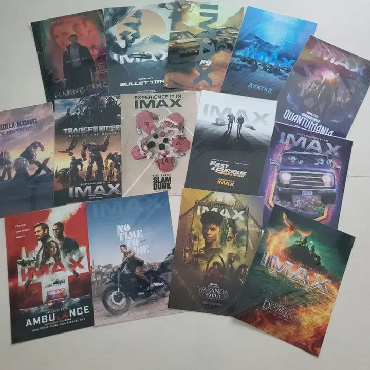 [BUNJANG] CGV IMAX A3 Movie Posters Bundle Set / 아이맥스 포스터 판매해요.