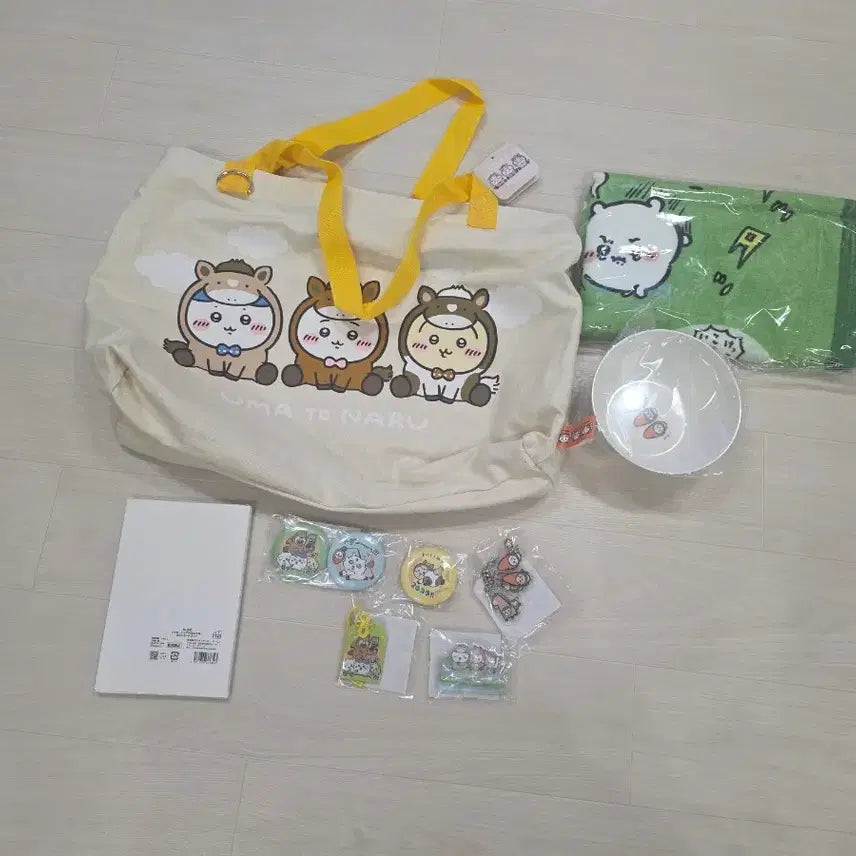 [BUNJANG] Chikawa Hachiwara Usagi Year of the Dragon Lucky Bag Miscellaneous Goods Bundle Set / 일괄)2026 말의 해 해피백 잡화 일괄 치이카와 하치와레 우사기