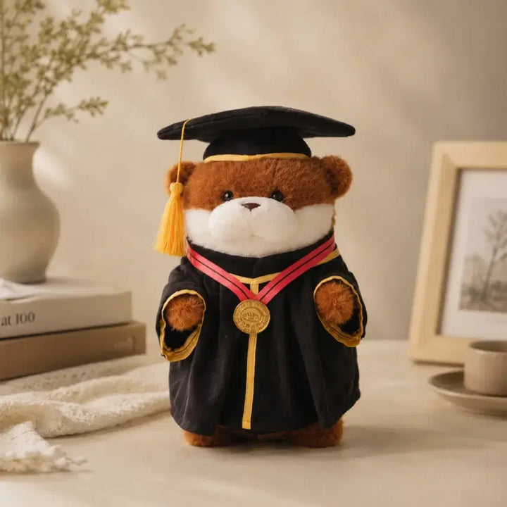 [BUNJANG] 27cm Graduation Ussu Plush Doll / 학사모 우소 새상품 27cm 인형 졸업식