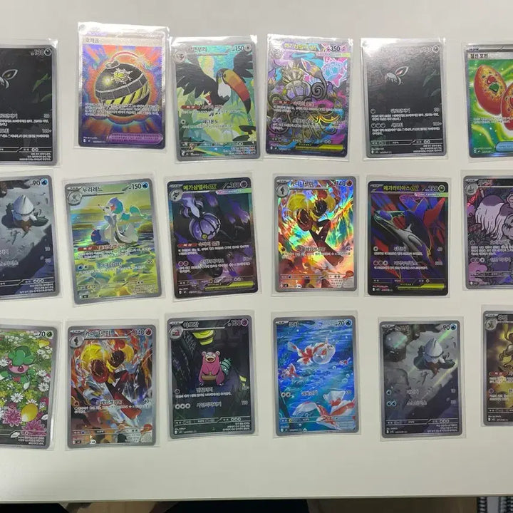 [BUNJANG] Pokemon Cards AR, SR, SAR Bundle Set / 포켓몬 카드 ar, sr, sar 일괄 판매( 무쿠 샹델라 등등)