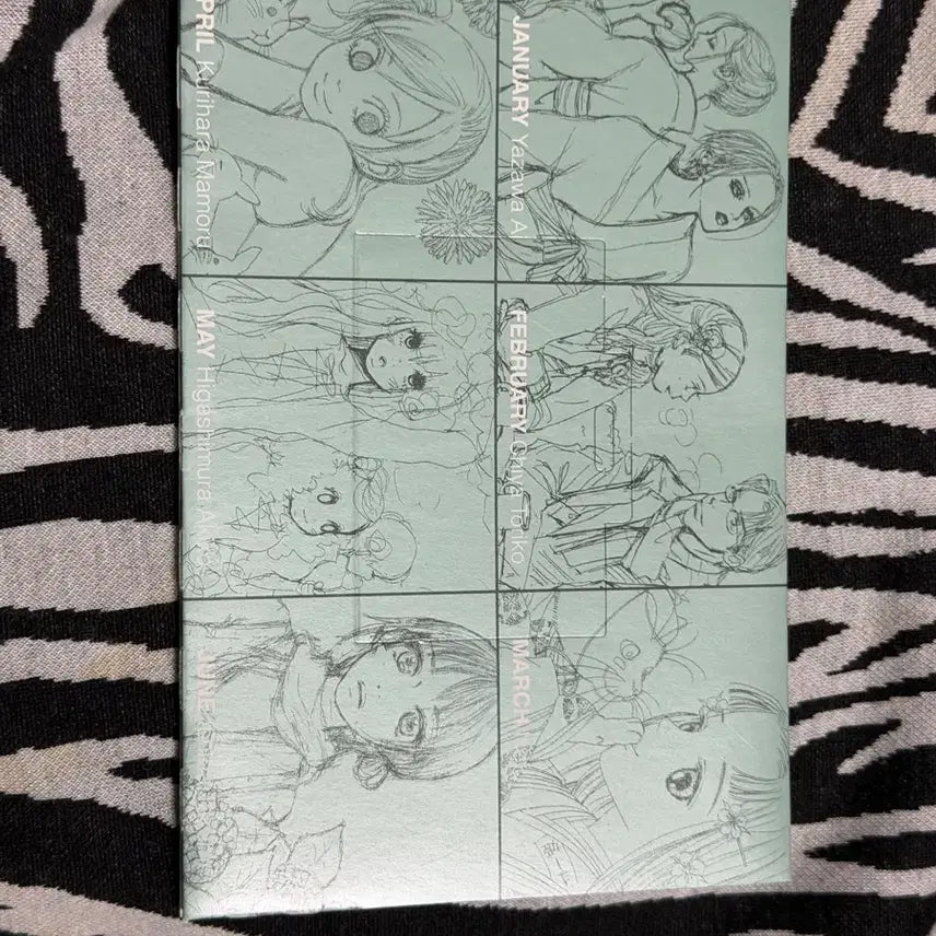 [BUNJANG] Yazawaa Nana Cookie Postcard / 야자와아아 나나 쿠키 엽서