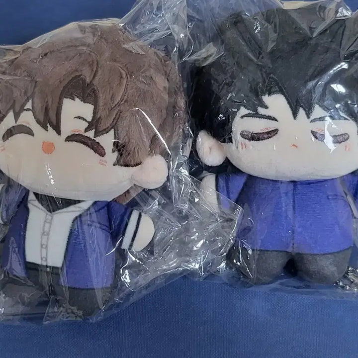 [BUNJANG] Happy Agent Pyeong Jaegwan Custom Doll Bundle Set / 10cm 솜인형 해피요원 피곤재관 괴담출근 최요원 류재관 속성 인형 괴출 재관국 빤히요원 빤히재관