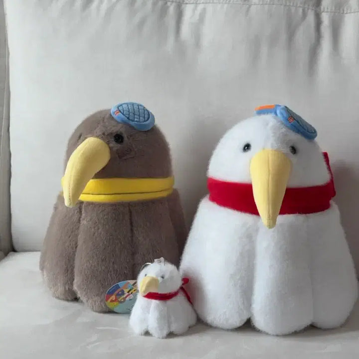 [BUNJANG] Fruit Kiwi Bird Kiki Kok 25cm Plush Toy with Keychain Bundle Set / 과즙키위새 키키콕 인형 25cm 키링 일괄