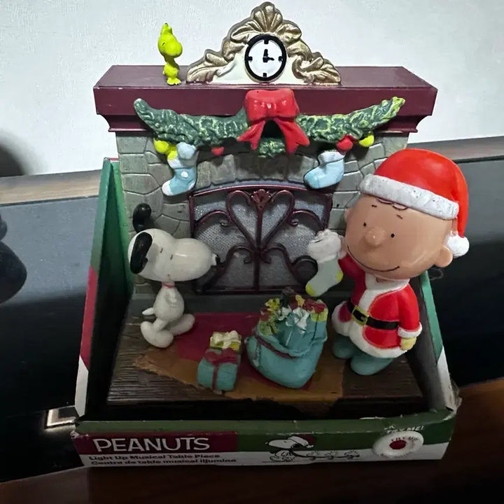 [BUNJANG] Rare Vintage Peanuts Christmas Music Box / 레어템 빈티지 피너츠 크리스마스 오르골