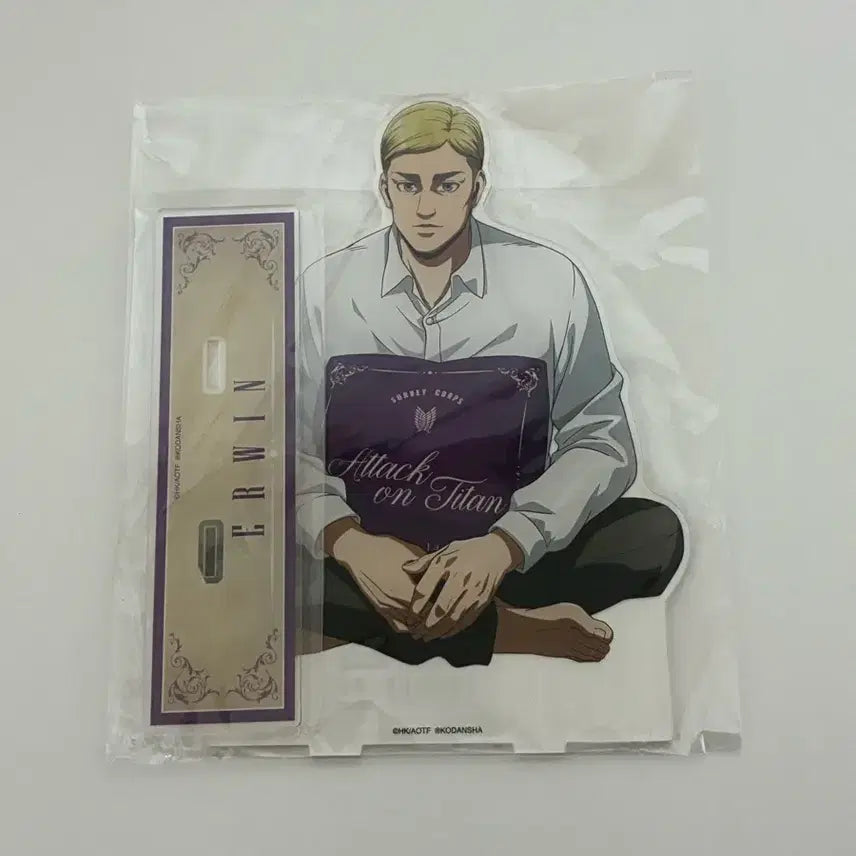 [BUNJANG] Attack on Titan Erwin Relax Acrylic Stand / 진격의거인 엘빈 릴렉스 아크릴 스탠드