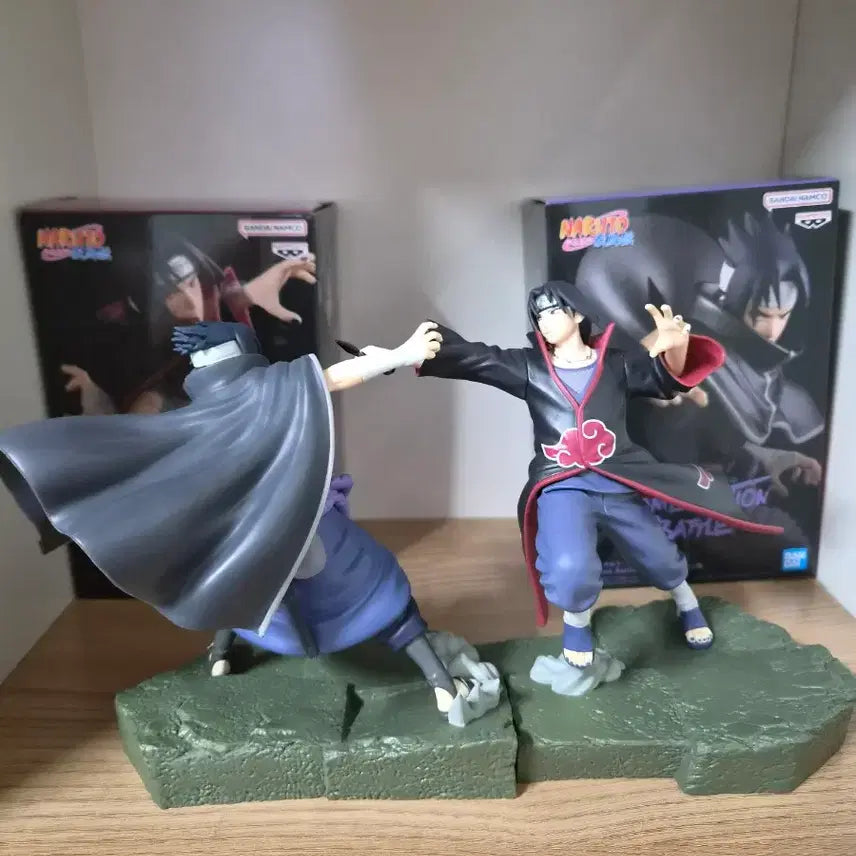 [BUNJANG] Naruto Uchiha Itachi &amp; Sasuke 2-Figure Set / 나루토 피규어 우치하 이타치 사스케 2종 세트