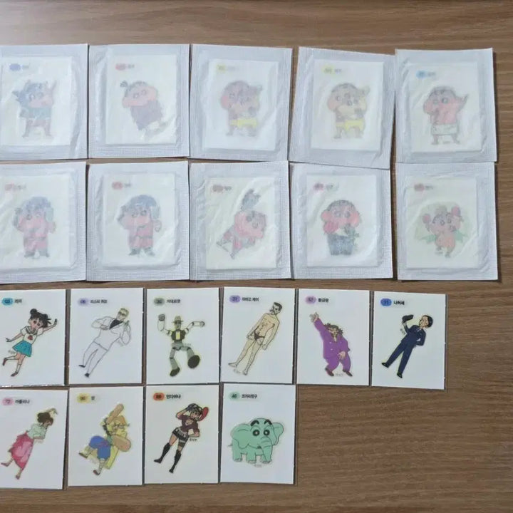 [BUNJANG] Crayon Shin-chan Movie Stickers / 짱구 극장판 띠부씰 교환