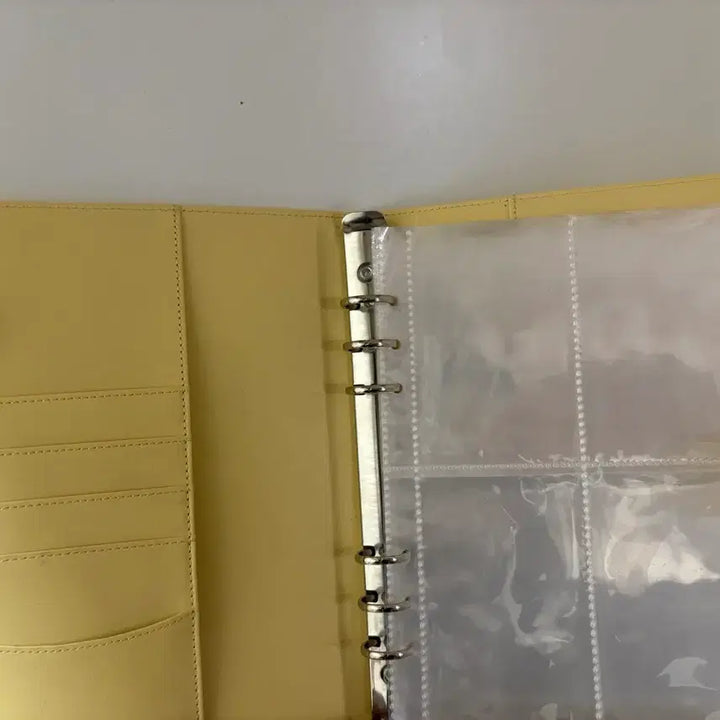 [BUNJANG] Yellow Macaron Binder / 노란색 마카롱바인더