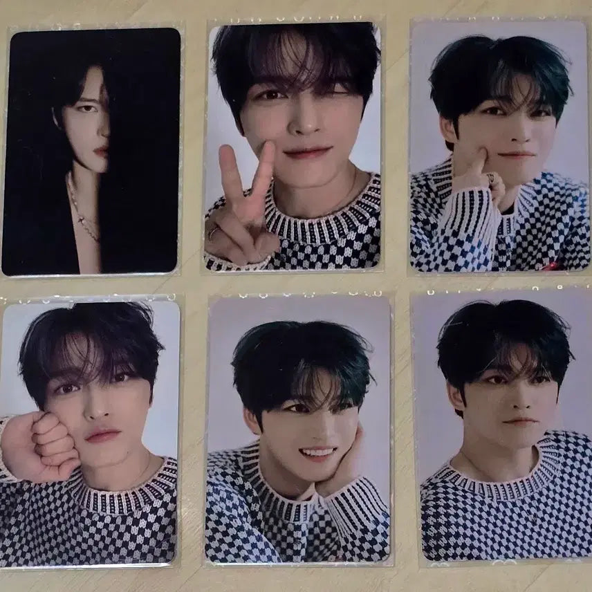 [BUNJANG] Kim Jaejoong JX Identity Concert Photocard Bundle Set (6 Types) / 김재중 JX콘 포카 6종 일괄