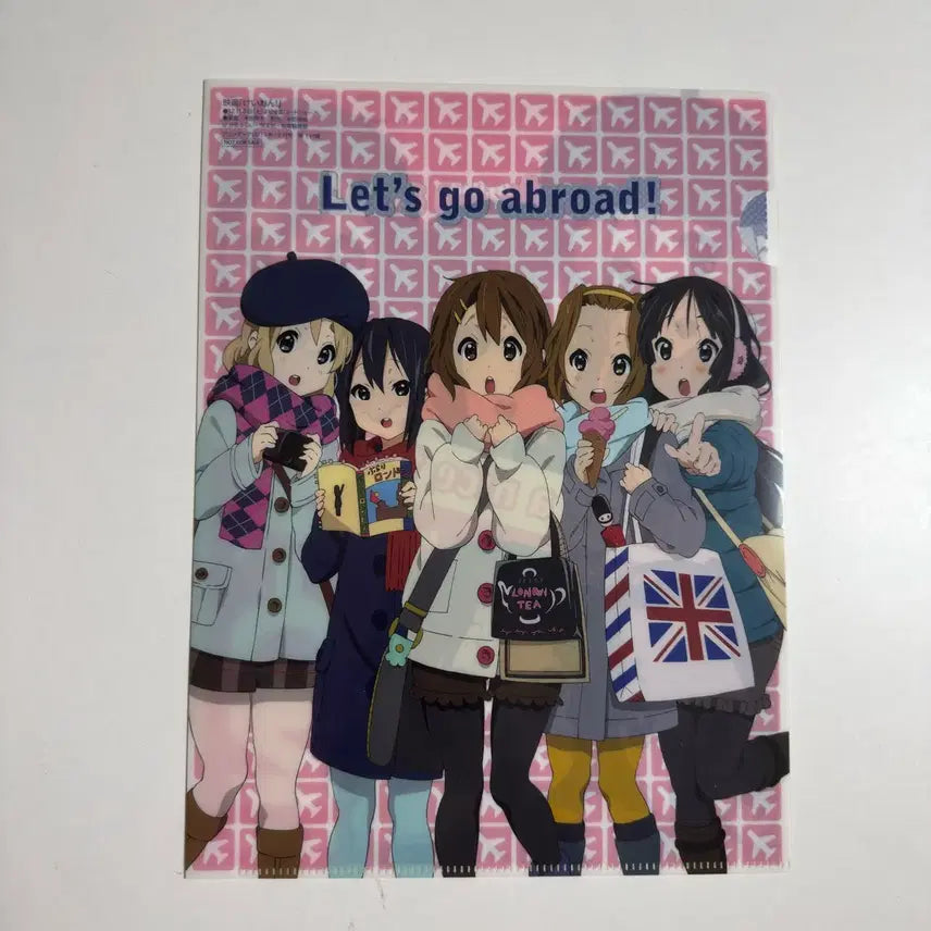 [BUNJANG] K-ON! Classic Clear File Set (Bundle Set) / 고전 케이온 클리어파일 5개 일괄 판매