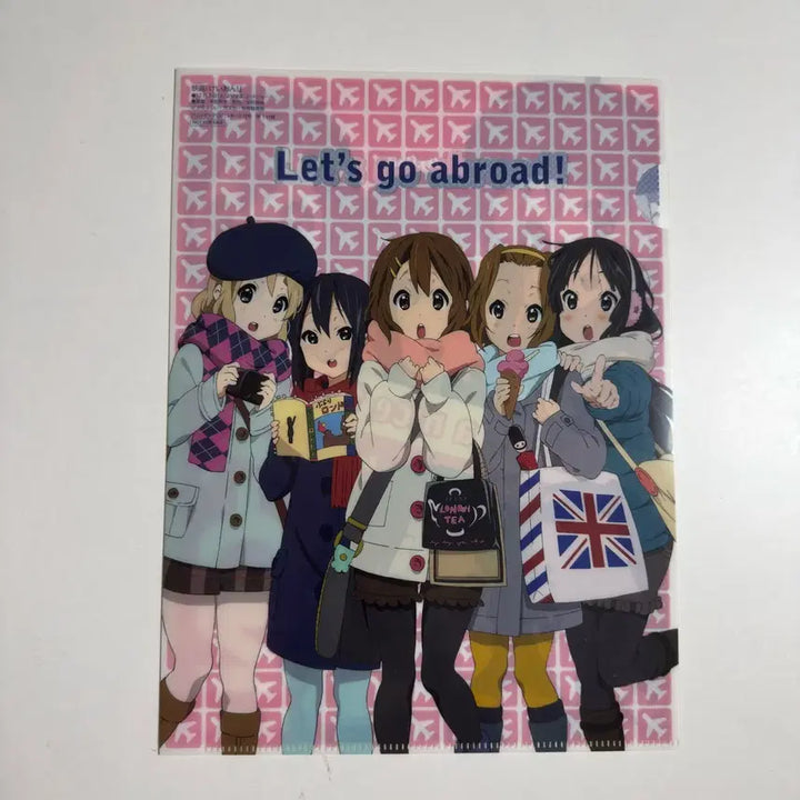 [BUNJANG] K-ON! Classic Clear File Set (Bundle Set) / 고전 케이온 클리어파일 5개 일괄 판매