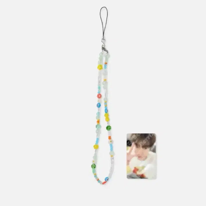 [BUNJANG] NCT 127 Doyoung Simultaneous Recording Beaded Strap + Necklace / 오늘만! 찜 3.5양도!))엔시티127 도영 동시녹음 비즈스트탭+목걸이 원가이하양도합니다