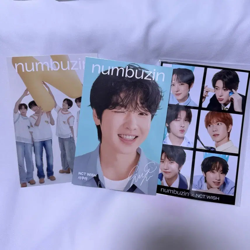 [BUNJANG] NCT WISH N°1 Ver. Sakurara Postcard Group Set / 엔시티위시 넘버즈인 인생네컷 사쿠야 엽서 단체