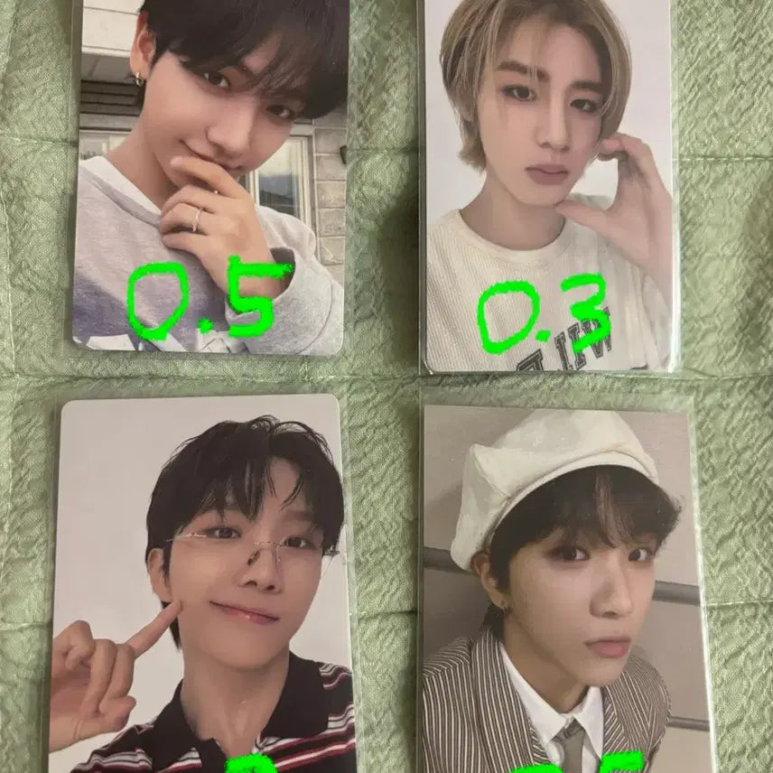 [BUNJANG] BOYNEXTDOOR Sungho Riwoo Myungjaehyun Taesan Leehan Yunhak Photocard / 보이넥스트도어 보넥도 성호 리우 명재현 태산 이한 운학 포카