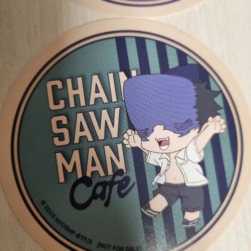 [BUNJANG] Chainsaw Man Cafe Coaster Set (Reze, Beam, Angel) - Bundle Set / [4개일괄]체인소맨 카페 코스터 특전(레제포함) 4개 일괄판매