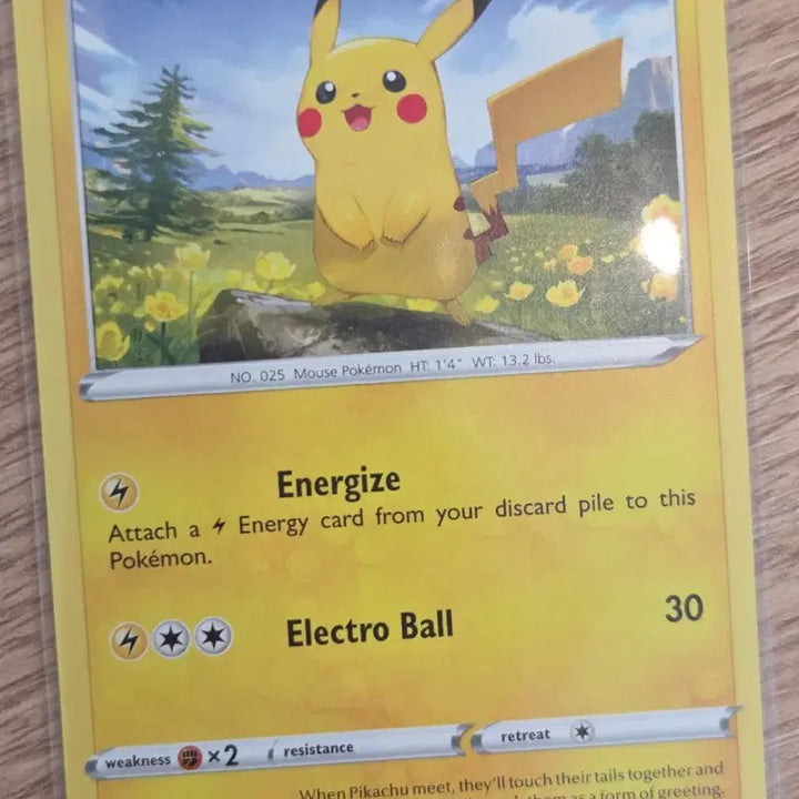 [BUNJANG] Pokemon Pikachu 2 Card Bundle Set (Flower Field Pikachu, Pokemon GO Walking Pikachu) - English / [북미/일괄] 포켓몬 카드 피카츄 2종 세트 (들꽃 꽃밭 피카츄, 포켓몬고 산책피카츄)