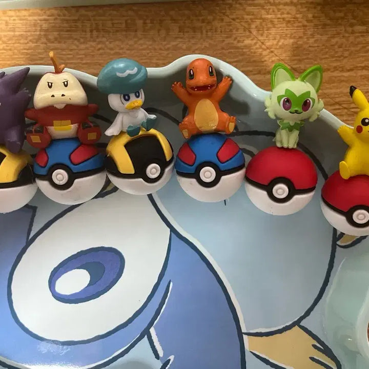 [BUNJANG] Pokemon Mini Figure Gacha Set / 포켓몬 미니 피규어 가챠