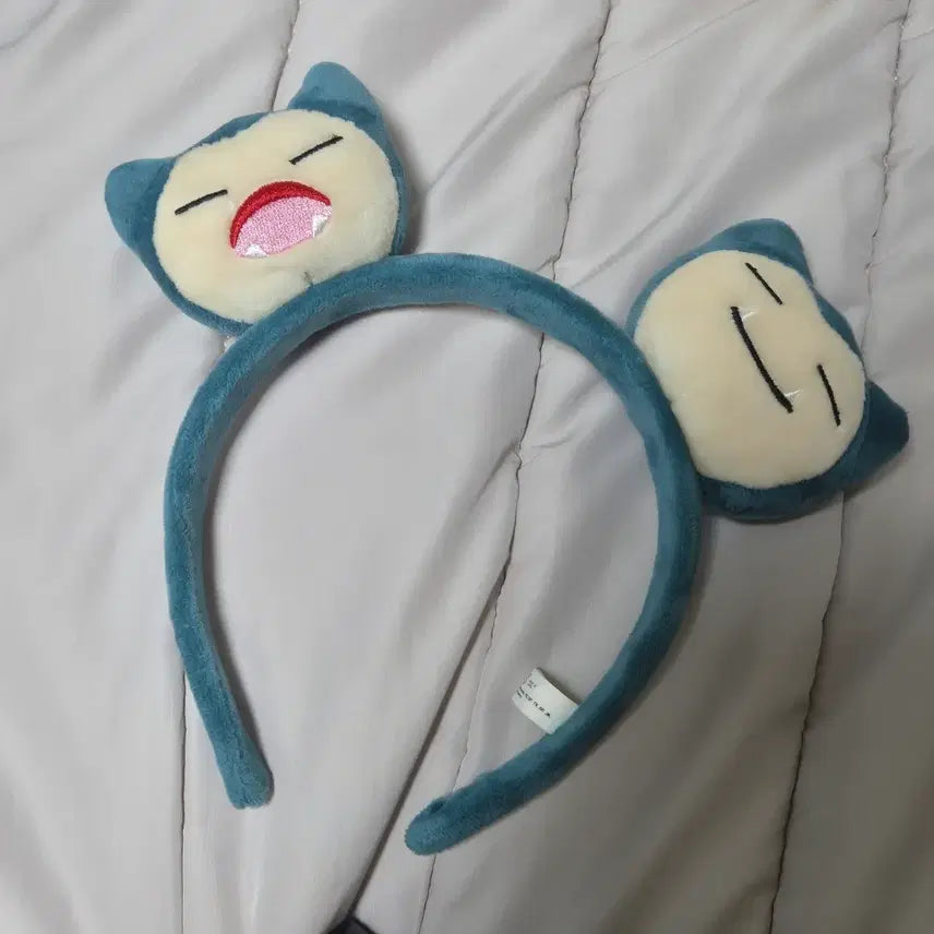 [BUNJANG] Pokemon Snorlax Headband / 롯데월드 포켓몬스터 잠만보 머리띠 헤어밴드