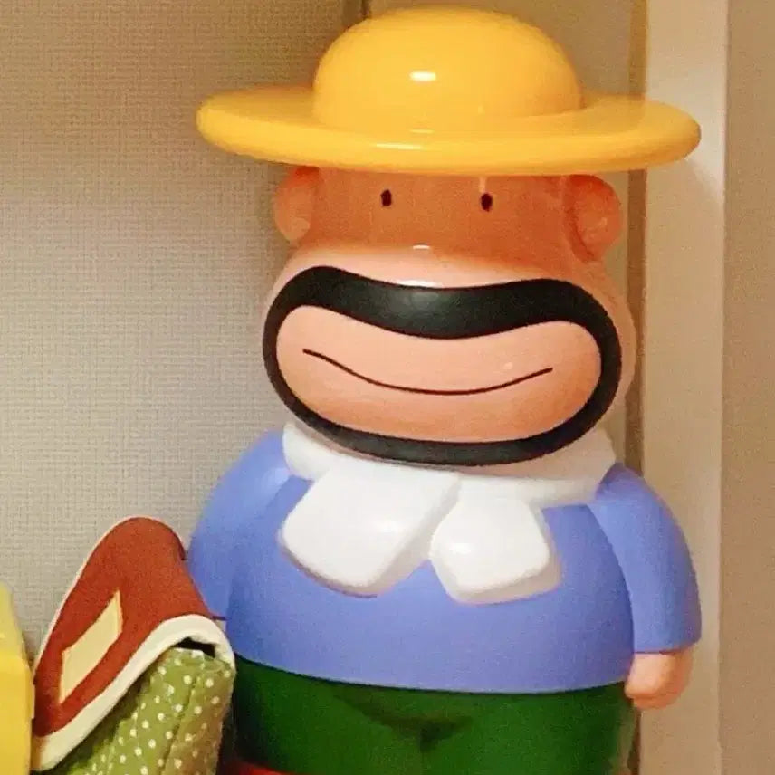 [BUNJANG] Vintage Karu Uncle Coin Bank / 고전 캐릭터 굿즈 일본 만화 인형 빈티지 카루아저씨 칼아저씨 30cm 초레어템 저금통