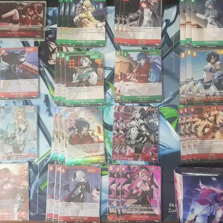 [BUNJANG] Nibelarena Villainous Duchess Adriana Red/Green Deck (Includes Deck Case) / [완덱] 악역 영애 아드리아나 니벨아레나 적녹 완덱 (덱케이스 추가)