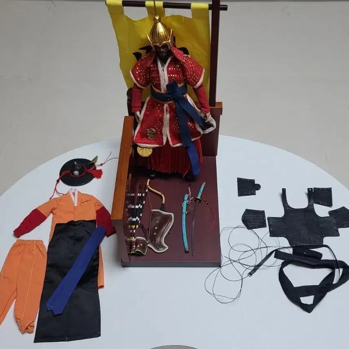 [BUNJANG] Kumiki 1/6 Custom Yi Sun-sin Turtle Ship Version with Additional Head / 쿠미키 1/6 이순신 커스텀 판옥선 버전 (+추가헤드)