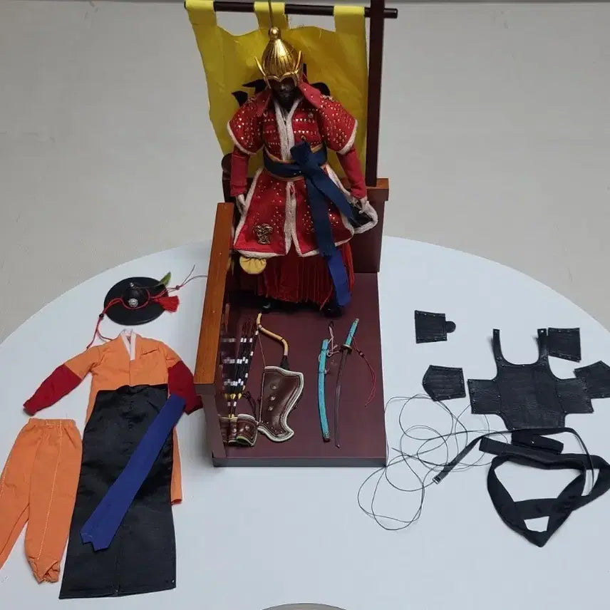[BUNJANG] Kumiki 1/6 Custom Yi Sun-sin Turtle Ship Version with Additional Head / 쿠미키 1/6 이순신 커스텀 판옥선 버전 (+추가헤드)