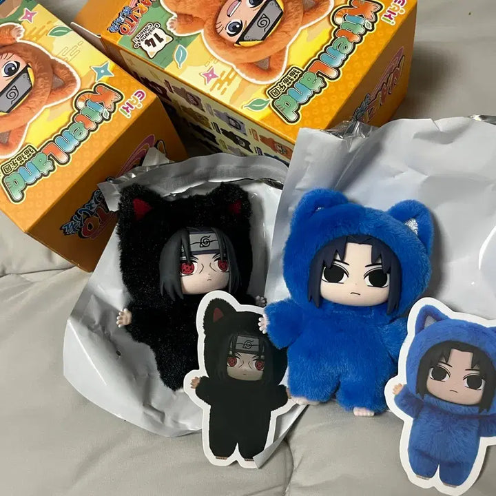 [BUNJANG] KittenLand Naruto Itachi Sasuke Bundle Set Doll / 일괄) 나부부 eaki 나루토 KittenLand 인형 이타치 사스케