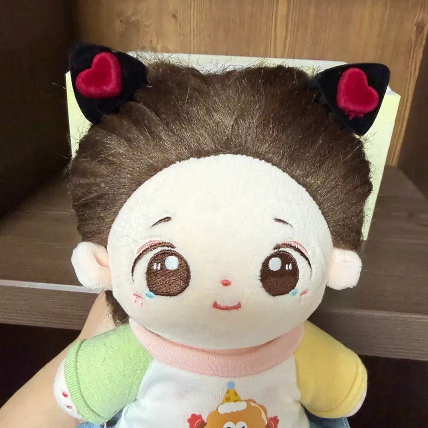 [BUNJANG] Cat Ear Hair Clip for Dolls / 고양이 귀 헤어 집게핀 인형용