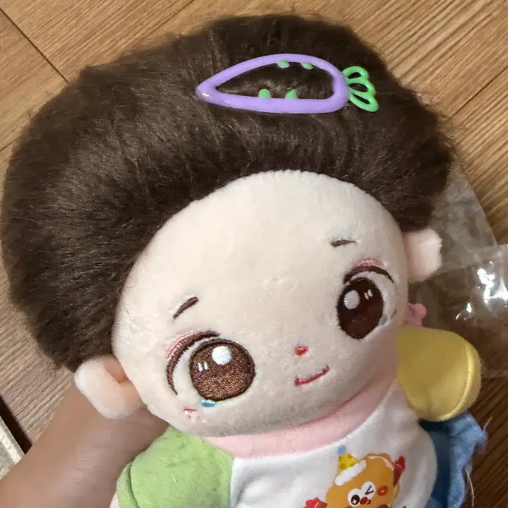 [BUNJANG] Carrot-Shaped Hairpin Doll Accessory / 당근 모양 헤어핀 인형용